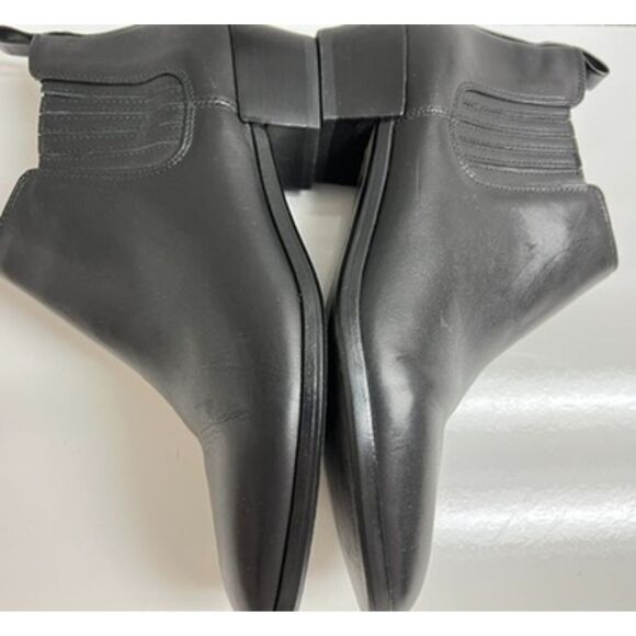 Michael Michael Kors black leather Shaw booties. Size 7.5. - Picture 5 of 8